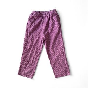 Blair Purple Gingham Pants